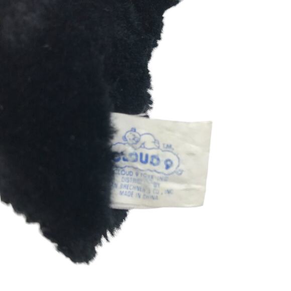 Vtg Cloud 9 Dan Brechner Orca Killer Whale Plush 13'' 80s Ocean Stuffed Animal - Picture 8 of 9